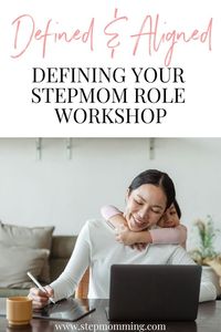 In this very hands-on 90-minute workshop, you will: -Dissect your underlying beliefs about the stepmom role -Identify where you want to step back and where you want to step up with your stepchildren -Craft a very clear definition of your stepmom role -Combat guilt about not feeling or engaging in a certain way as a stepmom -Learn how to communicate with your partner about the role you want to play and get aligned #stepmom #stepmomming #stepmomresources #stepmother #stepparenting #blendedfamily