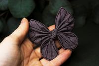 Plum Butterfly Hair Bow / Moth Hair Clip, Purple Butterfly, Butterfly Hair Bow, Fairy Wings, Butterfly Wings, Moth and Fae - Etsy