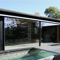 See how impressive our barn conversion turned out. IQ Glass designed and installed oversized glass sliding doors for a complete barn renovation. What do you think? #barn #renovation #glassdoors #slidingdoors #modern #architecture #minimalwindows #architecturalglazing #naturallight #gardenviews #skyviews #seemore #basingfarm #iqglass