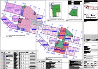 Car Parking Level Architecture and Loading Plan DWG - Cadbull