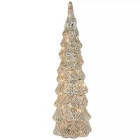 Silver Light Up Glitter Mercury Glass Tree | Hobby Lobby | 5746870