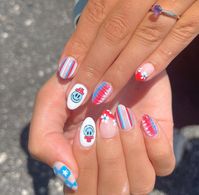 30  Favorite 4th of July Nails to Try in 2024 - ♡ July Blossom ♡