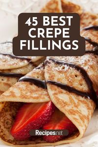 Go to Recipes.net to explore the 45 best crepe fillings, ranging from sweet to savory! Elevate your crepe recipe with these crepe filling ideas. They're perfect for breakfast, brunch, or dessert. Get inspired now! Click now for the full list and explore more crepe recipe filling on our blog.