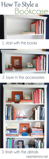 HowToStyleABookcase