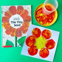 “The Tiny Seed” Flower Art - Friends Art Lab