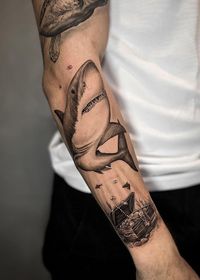 100 Magnificent Shark Tattoos ( The Biggest Gallery) - The Trend Scout