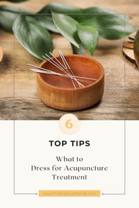 Deciding what to wear for your first acupuncture treatment? The good news is you can wear most typical comfortable clothes. Loose-fitting pants, shirts or dresses work well, allowing easy access to treatment points on your arms, legs or back. For more tips, please read our blog!