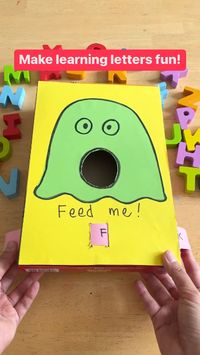 MAKE LEARNING LETTERS FUN!