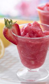 Frozen Strawberry Lemonade