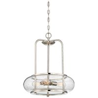 Quoizel Trilogy 16"W Brushed Nickel 3-Light Pendant Light - #9N981 | Lamps Plus