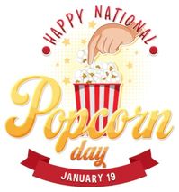 Rejoice my followers. A most worthy national day! 🍿#NationalPopcornDay