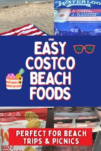 Planning a beach trip and need to pack food for your beach picnic? Here are easy beach foods that you can buy at Costco. These beach snacks and foods are perfect for a day beach trip or beach picnic or beach vacation. They are also easy to pack in your beach cooler. So here are the best foods to buy at Costco for your beach trip.