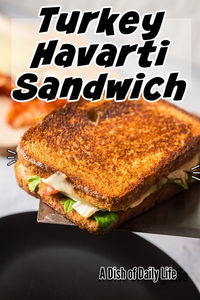 This Turkey Havarti Sandwich is a mouthwatering twist on the classic grilled cheese! Perfect for a quick lunch or an easy dinner! It’s pure comfort food with a gourmet touch! #numstheword #turkeyhavartisandwich #turkeyandhavartisandwich #turkeyhavarticheesesandwich #turkeyhavartisandwichrecipe #havartigrilledcheese #havartiturkeysandwich #turkeyhavarti #havarticheesesandwich #turkeyandhavarti #grilledcheesehavarti #havartisandwich