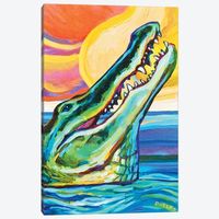 Alligator Canvas Artwork by Bob Weer | iCanvas