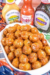 Awesome Sauce Party Meatballs - Plain Chicken