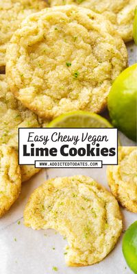 Key Lime Cookies - Addicted to Dates