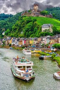 Rhine river cruise -- Germany