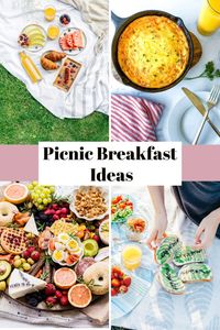 Planning a morning at the park, beach, or backyard? You can easily pull together a portable and tasty picnic breakfast. I’ve put together some breakfast picnic ideas, tips, and recipes to help you create a delicious and enjoyable alfresco breakfast.