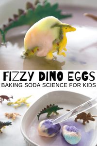 Hatching Dinosaur Eggs For Fizzy Science | Little Bins for Little Hands