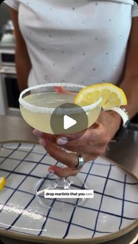 Allrecipes on Instagram: "Well, when life gives you lemons! 🍋

Pucker up and prepare to have a new freezer staple with this easy freezer lemon drop martini 😋

Click the link in @allrecipes bio for the full recipe ⬆️

🧑‍🍳: @nicolemcmom
📸: @nicolemcmom

#lemons #martinis #easycocktails"