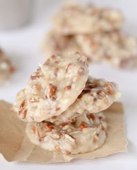 No Bake Coconut Pecan Praline Cookies - Confessions of a Cookbook Queen