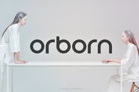 Orborn - Round Futuristic Font Orborn is a round geometric experimental font. Specifically developed to be suitable for logos, headlines, titles and posters. It has a pronounced futuristic