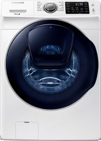 Samsung - 4.5 Cu. Ft. 12-Cycle Addwash™ High-Efficiency Front-Loading Washer - White - Front Zoom