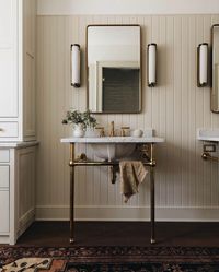 Benjamin Moore Ashwood + Oxford White. Design by Blanc Marine Interiors