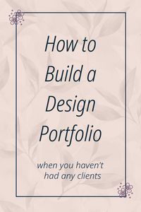 Having a great Portfolio is definitely going to help with that. 
You’ve started a design business, you’re trying to get clients, and everyone is telling you “You need a Portfolio!” — well, they’re right! Having a good Portfolio is one of the most important things to do if you want to land clients.