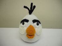 Angry BIrds - White BIrd - Adorable Amigurumi