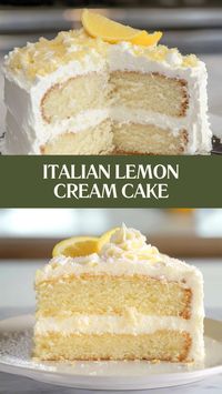 Tangy, creamy, and simply irresistible—Italian Lemon Cream Cake is the perfect dessert to brighten up any occasion! 🍰🍋 #ItalianLemonCake #TangyDelight #CheesecakeFactoryFavorites #LemonLovers #ZestyAndSweet #DessertGoals #CitrusCravings #PerfectlyCreamy #SweetTreats #LemonDesserts 🍋✨