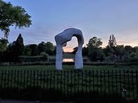 And to send us off, Hyde Park's #TheArch by Henry Moore. Thank you to the UK for this amazing adventure! Cheers!