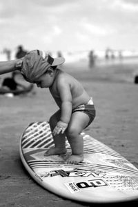 Up coming surfer.