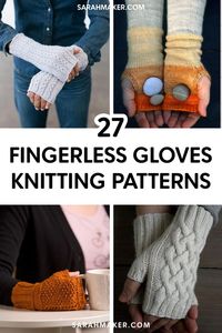 Keep the cold out and the warmth in with a pair of knit fingerless gloves. When you want toasty hands but still need plenty of dexterity, fingerless gloves are just perfect. Whether you call them fingerless gloves, mitts, or wristwarmers, you’re sure to find your new favorite pattern on our list of 27 fingerless gloves knitting patterns. With so many different styles, there’s a pair of fingerless gloves out there for everyone.