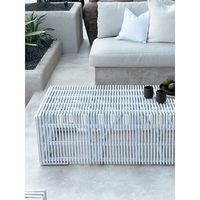 White Rattan Coffee Table | The Styling Republic