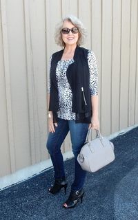 Fifty, not Frumpy: Animal Print Simple Comfort