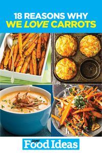 Some might call the carrot a common vegetable – but you would be surprised how versatile it is. #superfoodideas #carrot