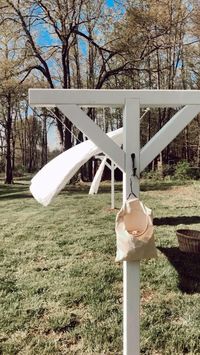 DIY Clothesline Tutorial With Materials & Step by Step Instructions. The best feeling is line dried clothes!