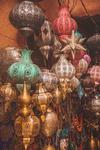 Lamps, Souk, Medina Marrakech, Morocco