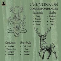 Cernunnos Correspondences and some items in the shop for Cernunnos Devotees #cernunnos #celtic #pagan #witch