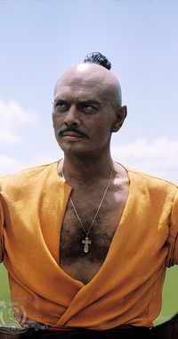 Yul Brynner in Taras Bulba (1962).