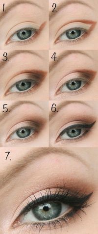 If your eyes are bright and colorful, then you should definitely try this makeup design. It is perfe...