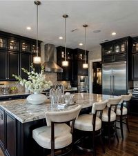 Amazing black kitchen