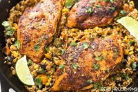 One Pan Tex-Mex Chicken and Rice