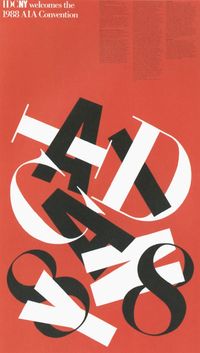 michael-bierut-1988-aia-convention-poster – Eye on Design