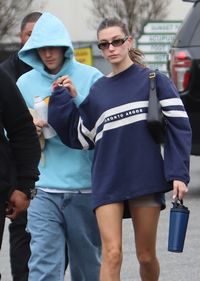 December 17th: Justin & Hailey leaving a Hot Yoga session in Los Angeles, California