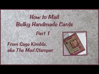 How to Mail Bulky Handmade Cards Part 1