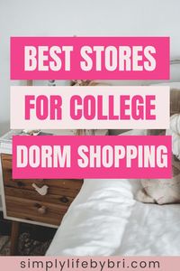 These stores for college dorm shopping literally have everything I need for my dorm room