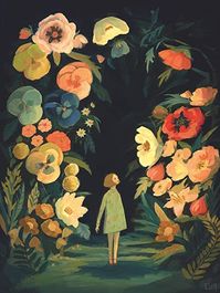 The Night Garden - Dream World Illustration by Artist Emily Winfield Martin