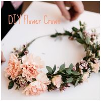 How To Make Your Own Flower Crown – DIY Weddings